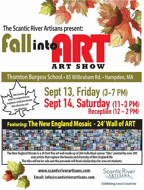 SRA's Fall Into Art Art Show September 13 & 14