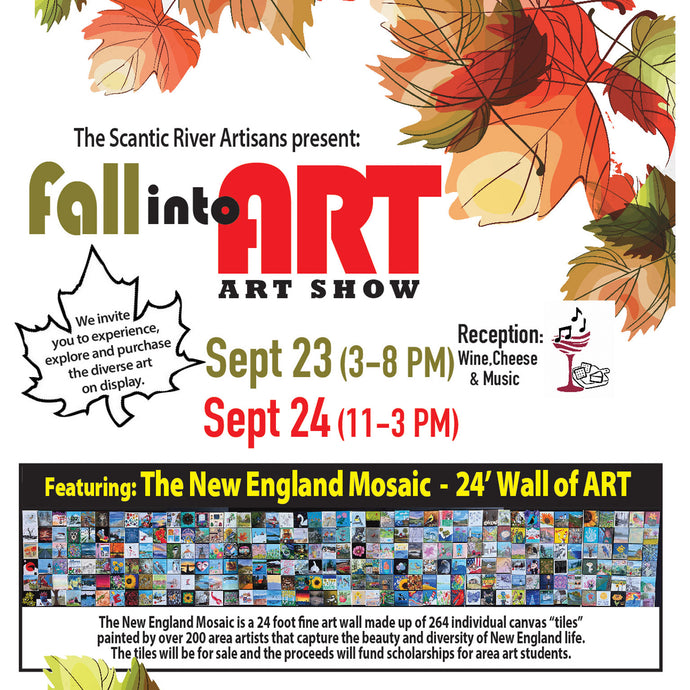 SRA's "Fall Into Art" Art Show Sept 23 & 24