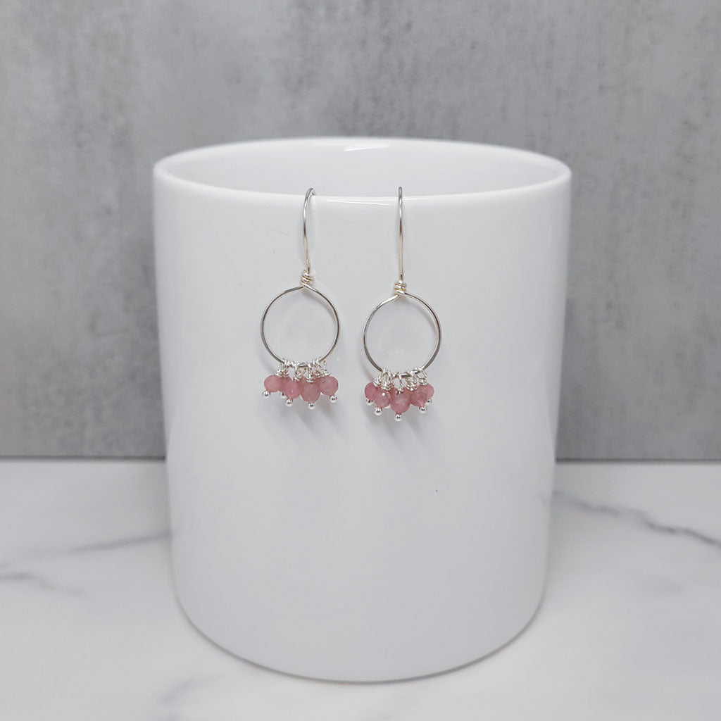 Basket of Raspberries Earrings