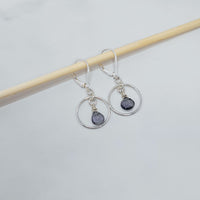 Serenity Iolite Earrings