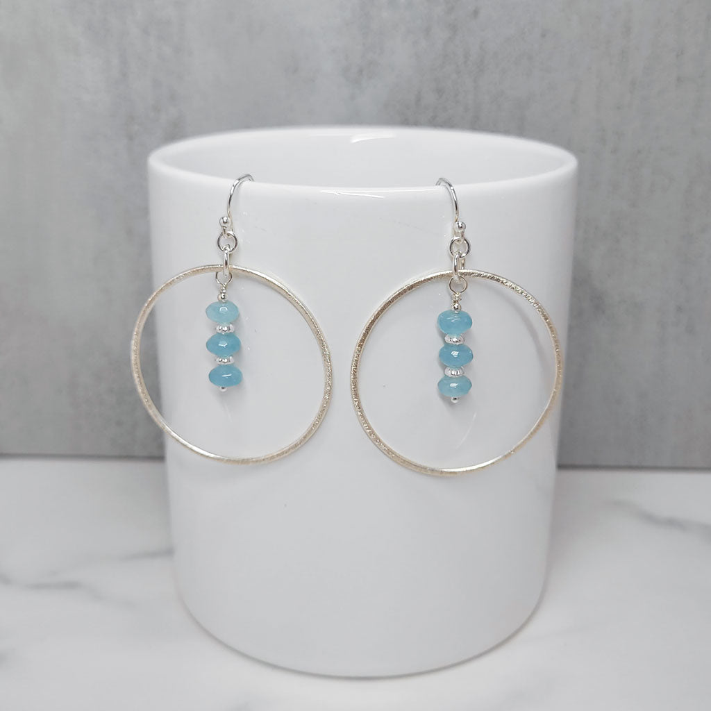 Callisto Aquamarine Earrings