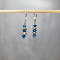 Azure Dreams Apatite Earrings