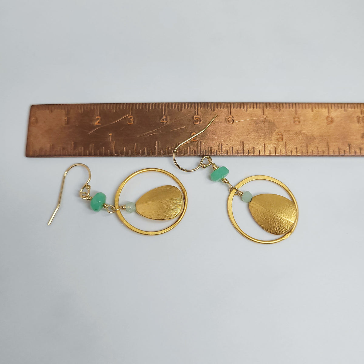 Sprig of Mint Earrings