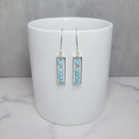 Larimar Mosaic Earrings