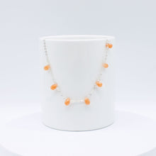 Load image into Gallery viewer, Peach Petals Necklace

