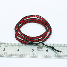Load image into Gallery viewer, Journey Leather Bracelet - Compassion
