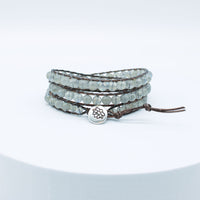 Journey Leather Bracelet - Intuition